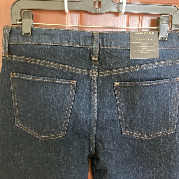 Banana Republic Factory The Beau Jean size 2/26 Tall - Picture 6 of 10